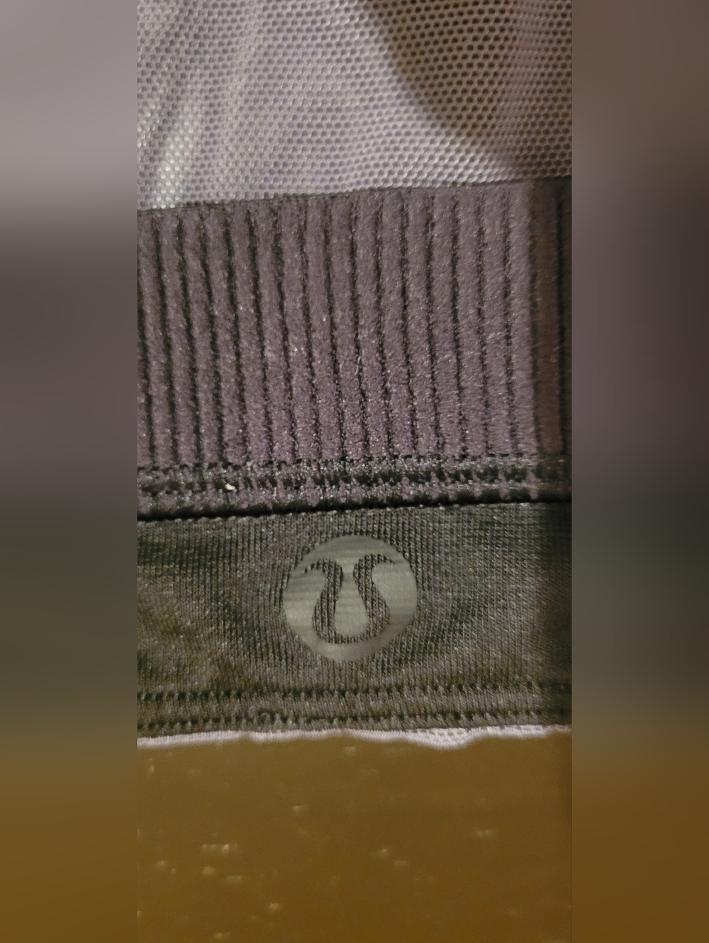 Lululemon Lab Front-Zip Light Gray Sports Bra Size 6 - Picture 4 of 7